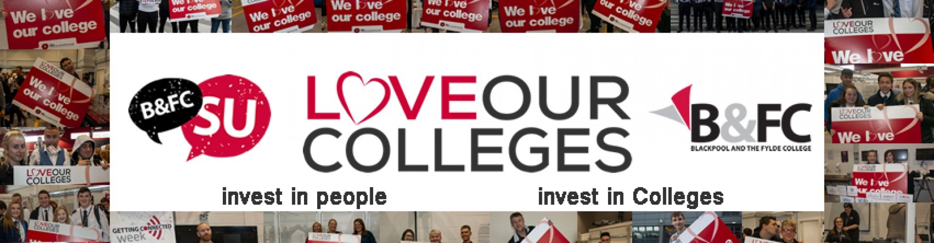 Love Our Colleges Banner